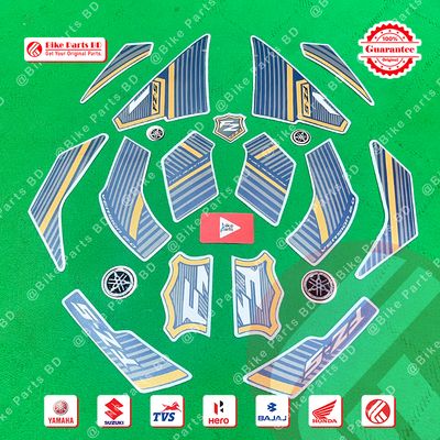 Full Set Sticker for Yamaha FZS V2 (Armada Blue) bike._img_0