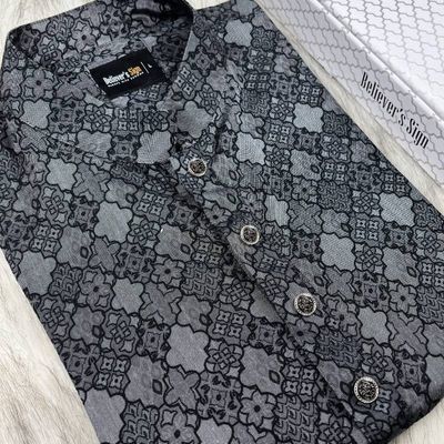 Jacquard Print Panjabi - 101_img_0