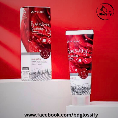 3W Clinic - Rose Water Cleansing Foam (100ml)_img_0