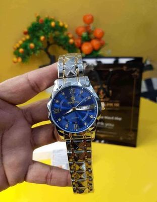 BINBOND 2521 Luxury Brand Luminous Quartz Watch For Men (Blue)_img_1
