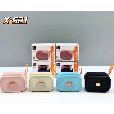 X-521 Bluetooth, USB, SD Card & FM Radio Supported Hi-Fi Audio Extra Bass Speaker_img_1