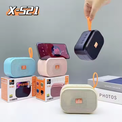 X-521 Bluetooth, USB, SD Card & FM Radio Supported Hi-Fi Audio Extra Bass Speaker_img_2