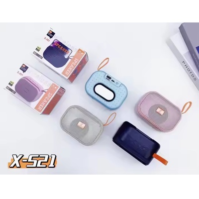 X-521 Bluetooth, USB, SD Card & FM Radio Supported Hi-Fi Audio Extra Bass Speaker_img_3