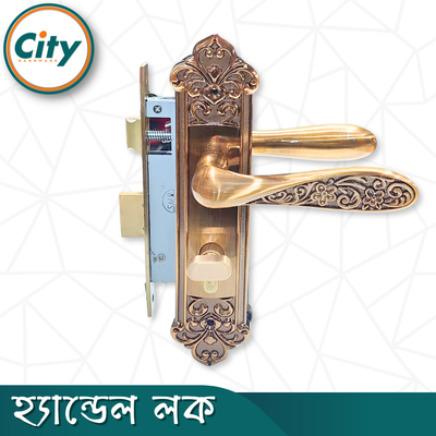 প্রিমিয়াম কুয়ালিটি ছোট আকারের হ্যান্ডেল লক নব সহ ভিতরের রুমের জন্য সিএফ রঙের দরজার লক Door Lock_img_3