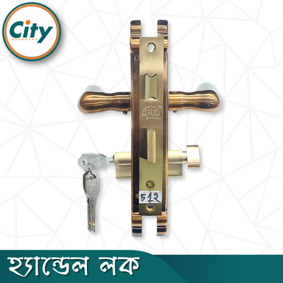 প্রিমিয়াম কুয়ালিটি ছোট আকারের হ্যান্ডেল লক নব সহ ভিতরের রুমের জন্য সিএফ রঙের দরজার লক Door Lock_img_4