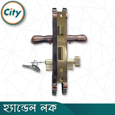 প্রিমিয়াম কুয়ালিটি ছোট আকারের হ্যান্ডেল লক নব সহ ভিতরের রুমের জন্য অ্যান্টিক রঙের দরজার লক Door Lock_img_4