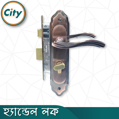 উচ্চ সুরক্ষা ছোট আকারের হ্যান্ডেল লক নব সহ ভিতরের রুমের দরজার জন্য অ্যান্টিক রঙের দরজার লক Door Lock_img_3