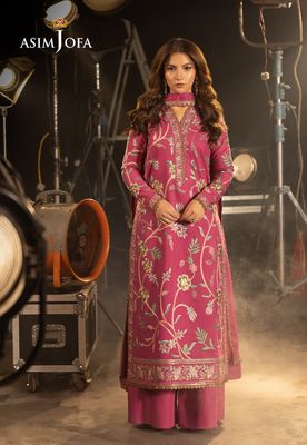 Asim Jofa - Embroidered Silk 3 Pcs_img_0