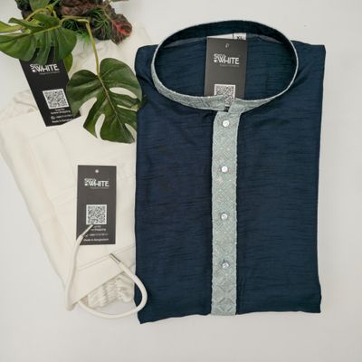 Navy Blue Panjabi_img_0