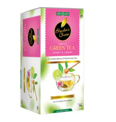 Ispahani Blender's Choice Premium Green Tea Honey & Lemon 25 pcs_img_0