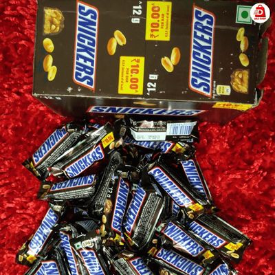 Snickers Chocolate 12g Bar - 40pcs  full box_img_3