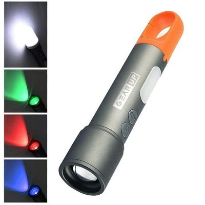 GearUP K57 Multifunctional Rechargeable Torch, Flashlight Zoomable LED Flashlight_img_5