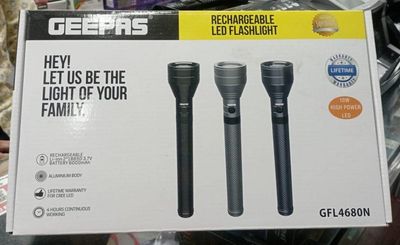 Geepas GFL4680 Rechargeable LED Flashlight (3 Pieces Combo Set)_img_1