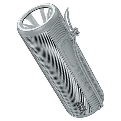 Hoco HC11 Bluetooth Wireless Speaker with Flashlight – Grey Color_img_0