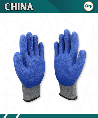 ১ জোড়া হ্যান্ড গ্লাভস মোটা নাইলন রাবার প্রলেপ করা হেভী সেফটি গ্লাভস_img_1