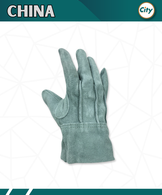 ১ জোড়া চামড়ার হ্যান্ড গ্লাভস উচ্চ তাপ প্রতিরোধ ও সুরক্ষার সর্ট হ্যান্ড গ্লাভস_img_2