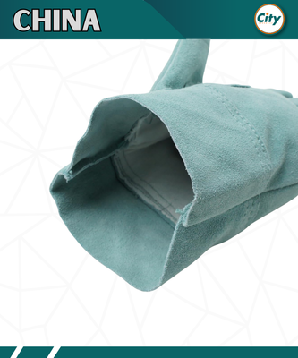 ১ জোড়া চামড়ার হ্যান্ড গ্লাভস উচ্চ তাপ প্রতিরোধ ও সুরক্ষার সর্ট হ্যান্ড গ্লাভস_img_4