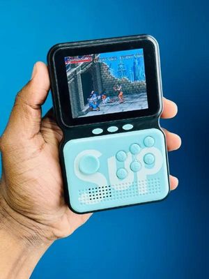 Sup M3 Video Games Consoles Retro Classic 900 Games In 1 Handheld Gaming Players Sup Console Game Box- Green Color_img_1