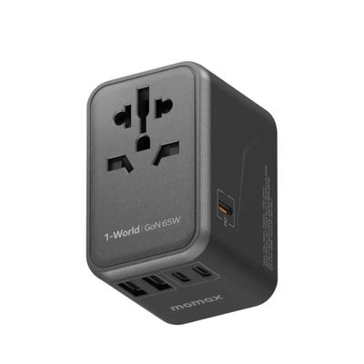 Momax 1-World 100W GaN 4 ports + AC Travel Adapter (UA10)_img_2