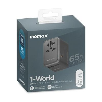 Momax 1-World 65W GaN Convenient Travel Socket (UA8)_img_1