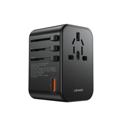 USAMS US-CC199 T62 65W Dual Type C USB Universal Travel Charger_img_0