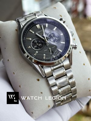 TAG CHAIN 2 CHRONO SILVER BODY GREY DIAL BLACK SUB