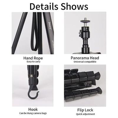 Jmary Tripod KP-2208 Professional Tripod With Mobile Holder_img_4
