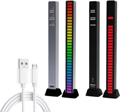 RGB  Rechargeable Rhythm Light With Voice-Activated Pickup (D8-32) – Without App_img_1