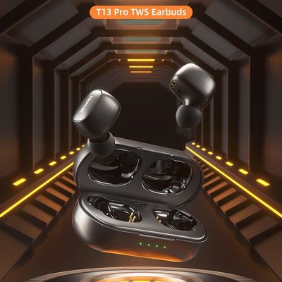Awei T13 Pro TWS Touch Earbuds – Black Color_img_1