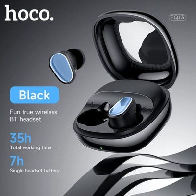HOCO EQ13 True Wireless Bluetooth Earphone-Black Color_img_0