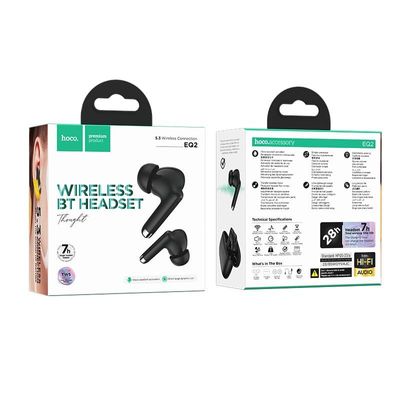 HOCO EQ13 True Wireless Bluetooth Earphone-Black Color_img_1