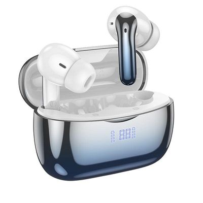 Hoco EQ16 ANC+ENC TWS Wireless Bluetooth Earbuds – Blue Glaze_img_0