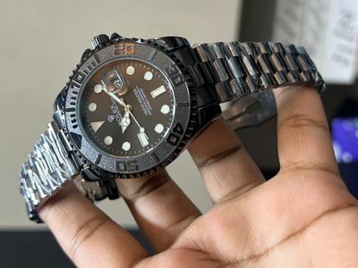 ROLEX YACHT MASTER CHAIN FULL BLACK SWEEP_img_0