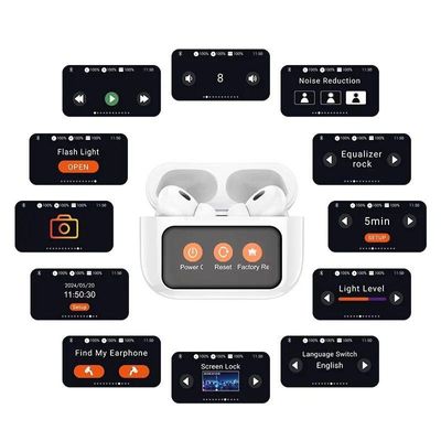Hoco EW72 ANC TWS Earbuds With HD Display_img_4