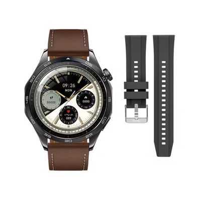 HOCO Y21 1.43inch AMOLED Bluetooth Call Sports Smart Watch-Black Color_img_0