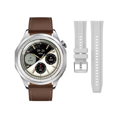 HOCO Y21 1.43inch AMOLED Bluetooth Call Sports Smart Watch-Silver Color_img_0
