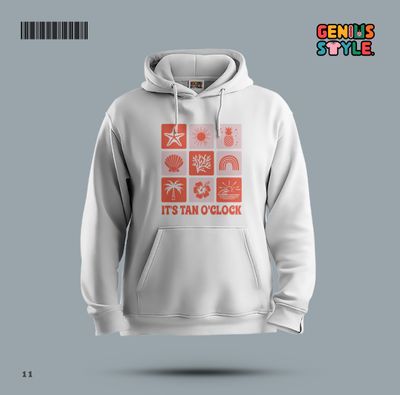 It's Tan O'clock Premium Hoodie - 11_img_4