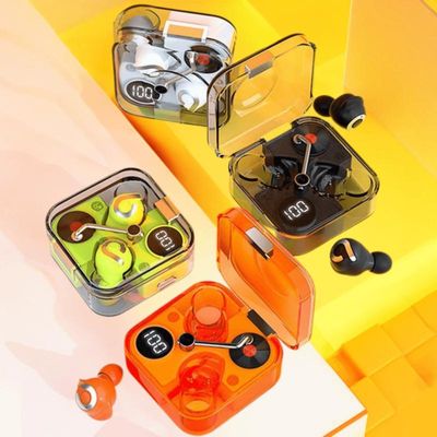 P61 Pro Transparent TWS Earbuds – Random Color_img_2