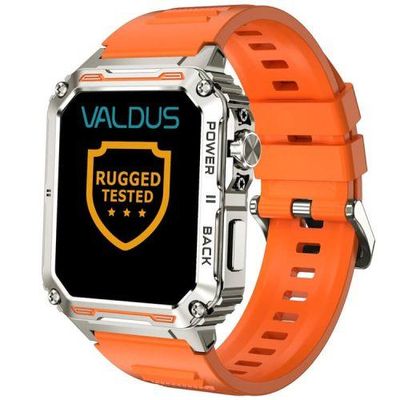 VALDUS VD38 Smartwatch Outdoor Recreation Watch Dynamic LED Luminous Effect Support Waterproof-Orange Color_img_1