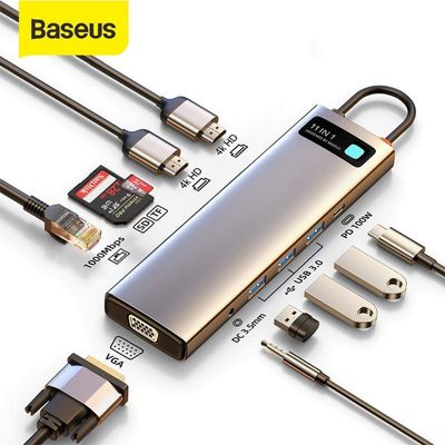 Baseus Metal Gleam Series 11-in-1 Multifunctional Type-C HUB_img_0