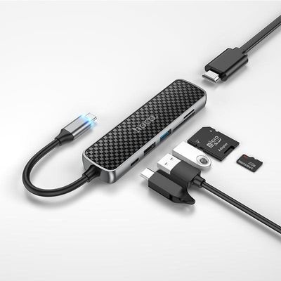 Hoco HB24 6-in-1 Multimedia USB Type-C Hub_img_2