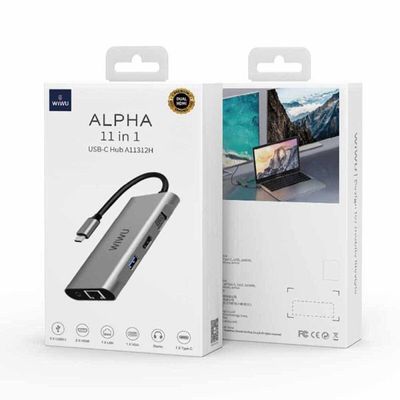 WiWU Alpha 11 in 1 Type C Multi Adapter Hub And 1 HDMI_img_4
