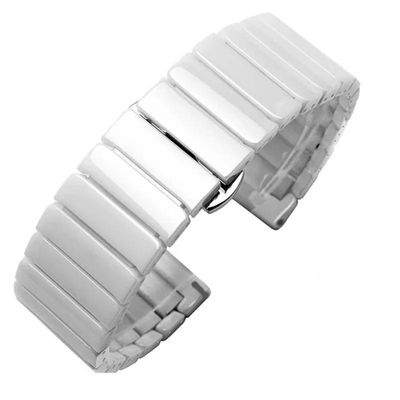 22mm Ceramic strap for smartwatch – White_img_0