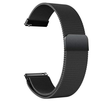 22mm Metal Magnetic Watch Strap – Black Color_img_2