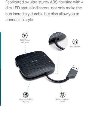 TP-Link UH400 – High-Speed 4-Port USB 3.0 Hub_img_3