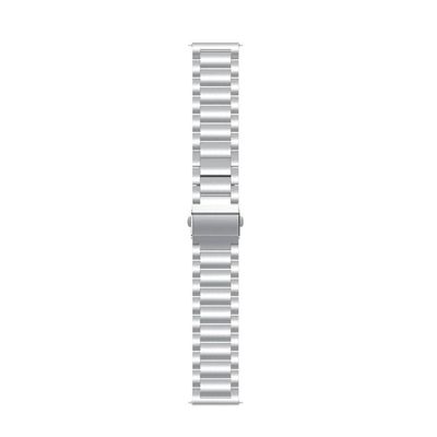 22mm Metal Strap For Smartwatch – Silver Color_img_1