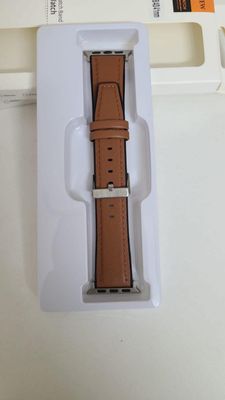 38/40/41mm Spigen  Leather Strap For Smartwatch – Brown Color_img_0