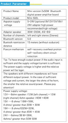 ZK-502L 50Wx2 Digital Bluetooth Audio Amplifier_img_2