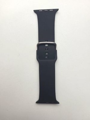 42mm-45mm Silicone Strap For smartwatch – Black Color_img_1