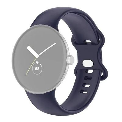 Google Pixel Smartwatch Soft Silicone Straps- Blue_img_0